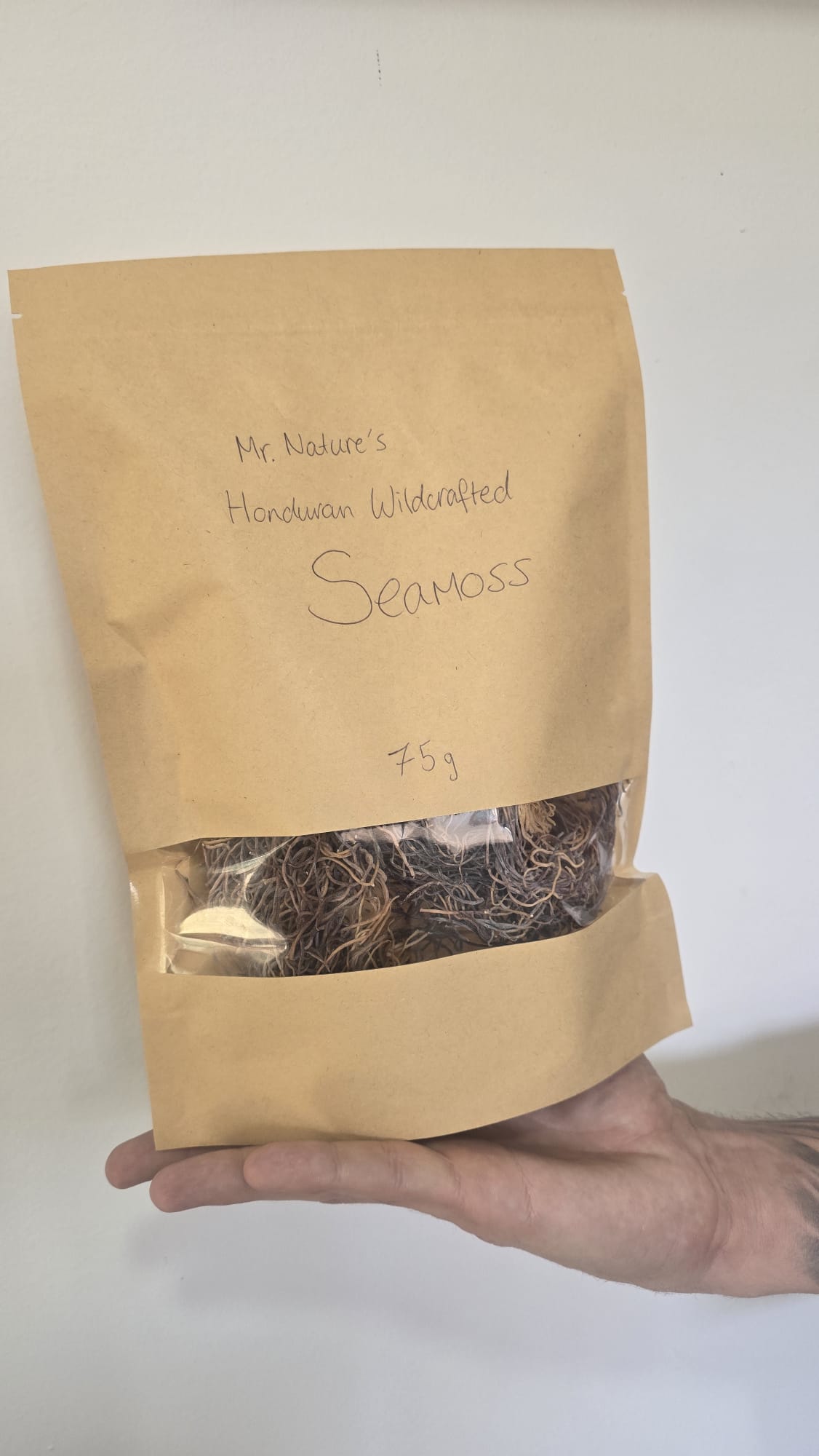 Honduran Wildcrafted Seamoss 75g
